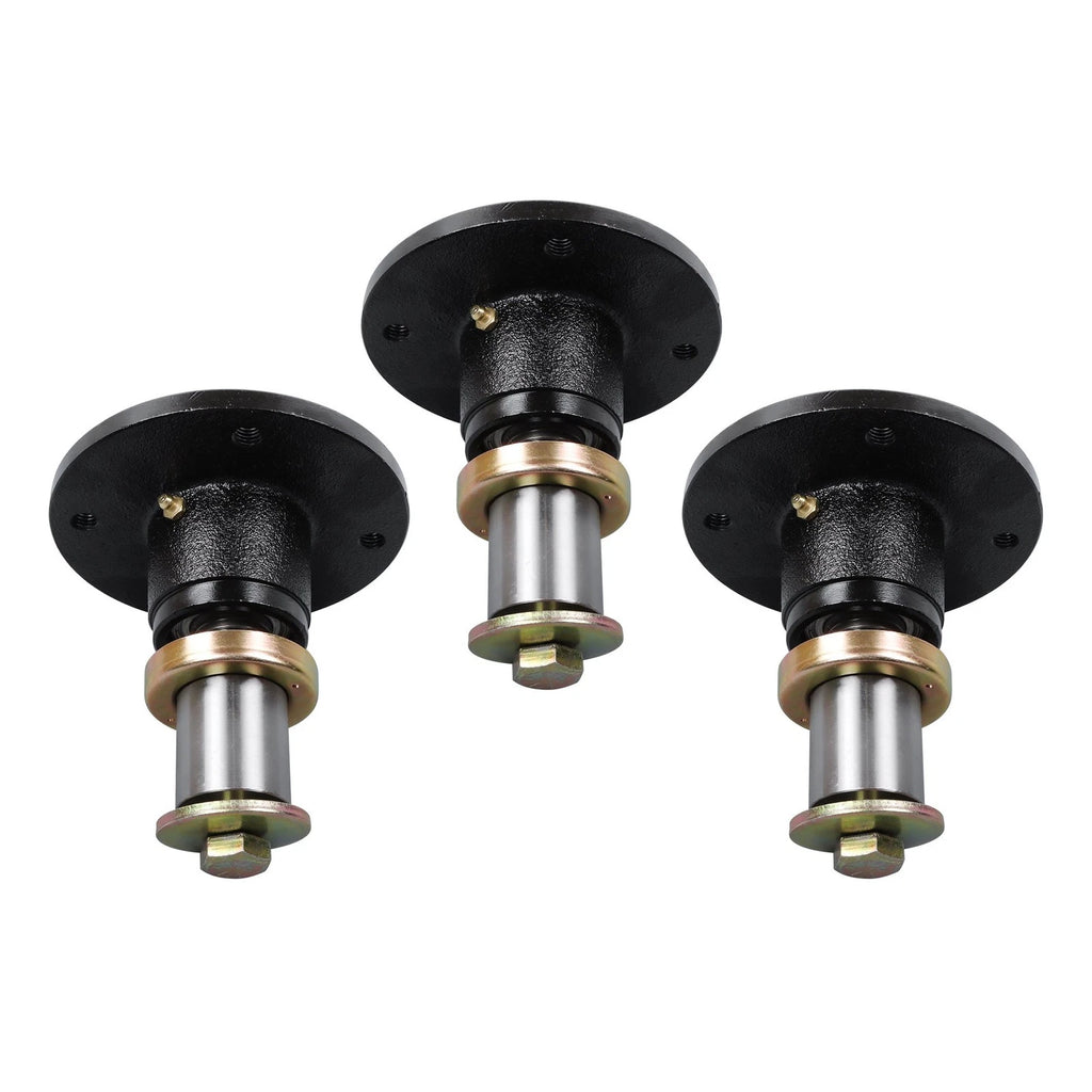 Set of 3 Spindles for Hustler Super Z ATZ 52" 60" 72" Deck Mower