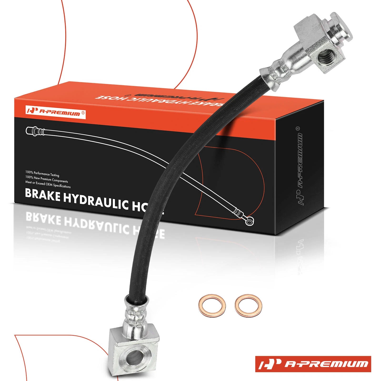 Rear Right Brake Hydraulic Hose for Ford F-450 Super Duty (2017)