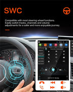 9.7" Android Stereo Radio GPS Navi 4+64GB OBD RDS WiFi FM for Nissan Infiniti (2015-2023)