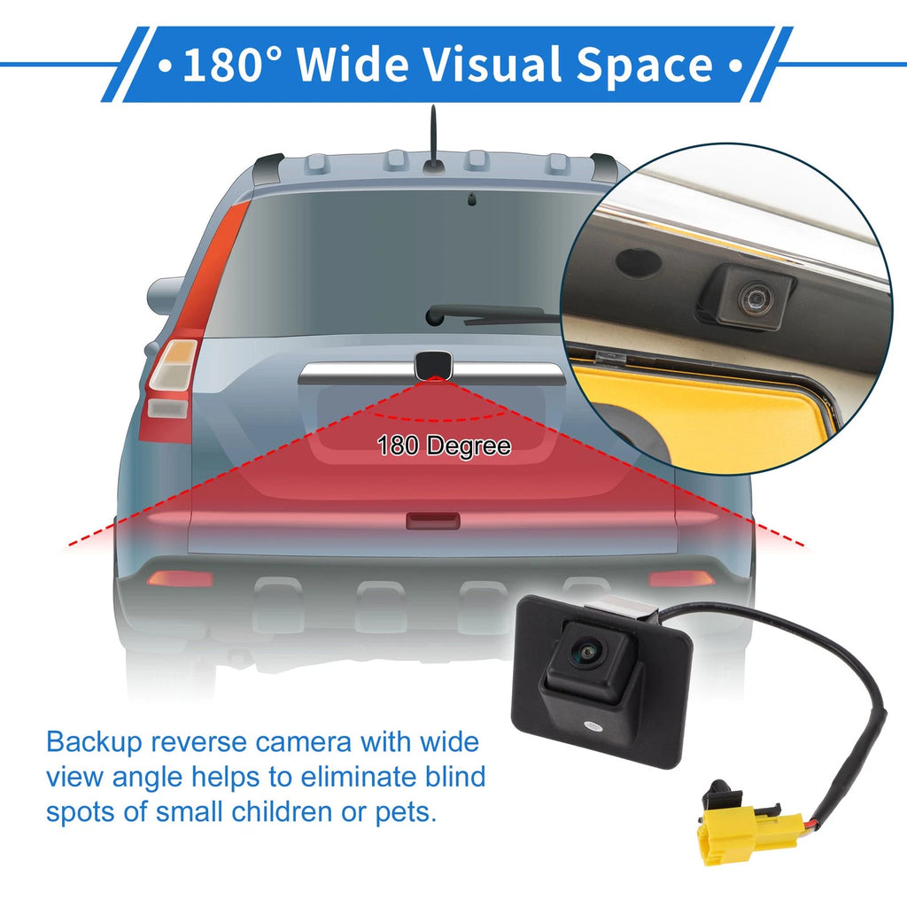 Rear View Camera for Kia Optima K5 (2011–2012) 120-180°