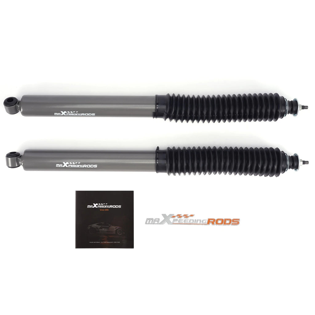 Set of 4 Lift Shock Absorbers for Ford F150 4WD (1980–1996) 54mm Chrome