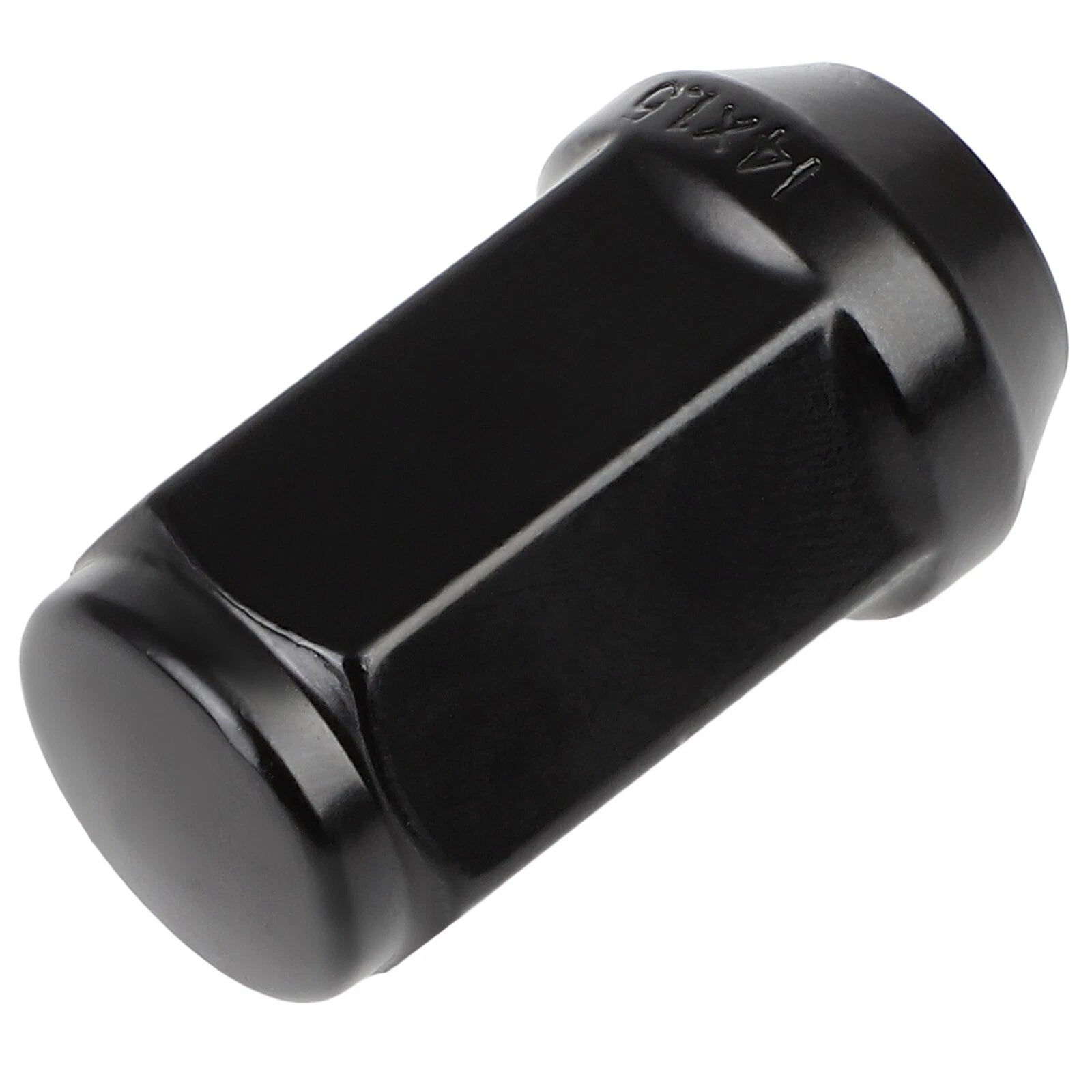Set of 24 Bulge Acorn Lug Nuts 14x1.5 Black for Chevy Camaro Impala Tahoe