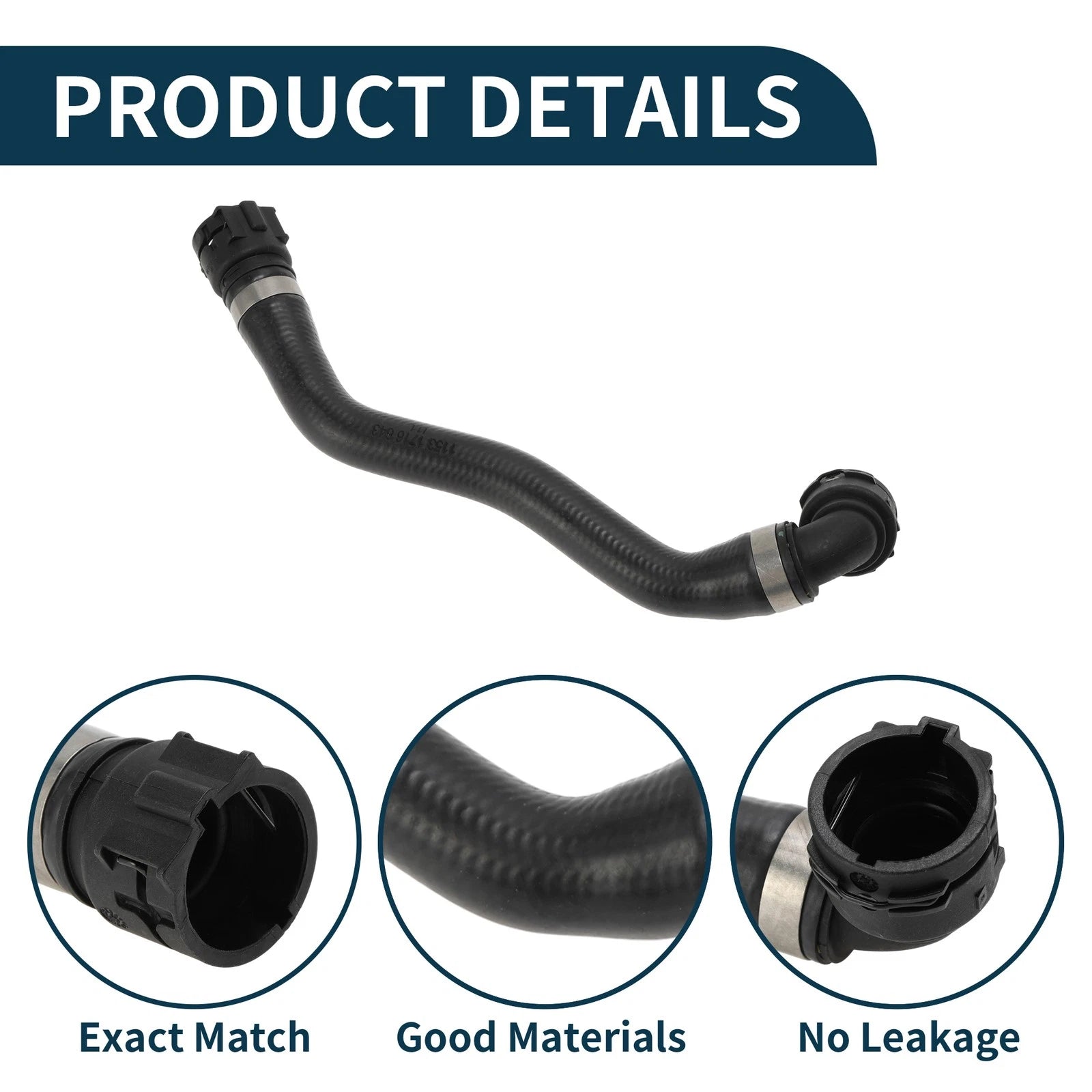 Radiator Hose No.11531716643 for BMW Z3 (1995–2003) Cooling Hose