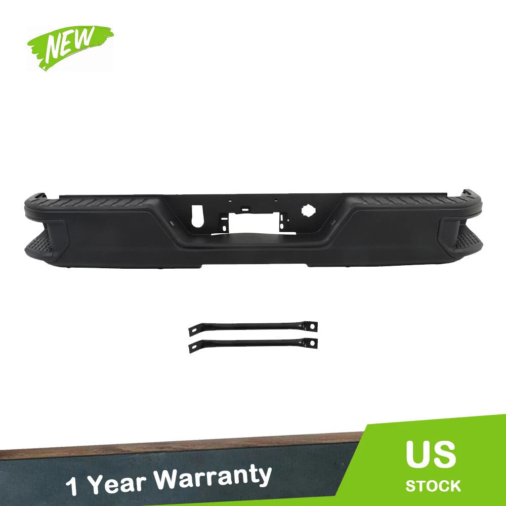Rear Step Bumper Assembly for Chevy Silverado 1500, GMC Sierra 1500 (2019–2023)