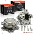 2X Front Wheel Hub Bearing for BMW G12 740i 750i (2016–2019)