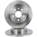 Rear Drilled Slotted Brake Rotors for Buick Encore (2013–2022)