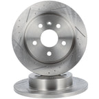 Rear Drilled Slotted Brake Rotors for Buick Encore (2013–2022)