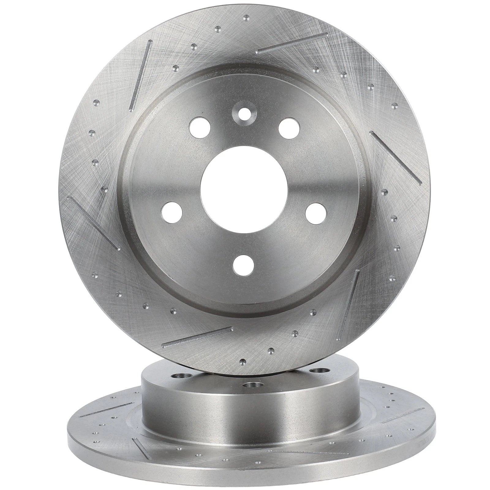 Rear Drilled Slotted Brake Rotors for Buick Encore (2013–2022)