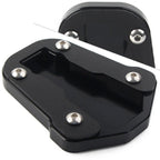Black Side Kickstand Pad for Honda CRF300L CRF300 Rally (2021-2024)