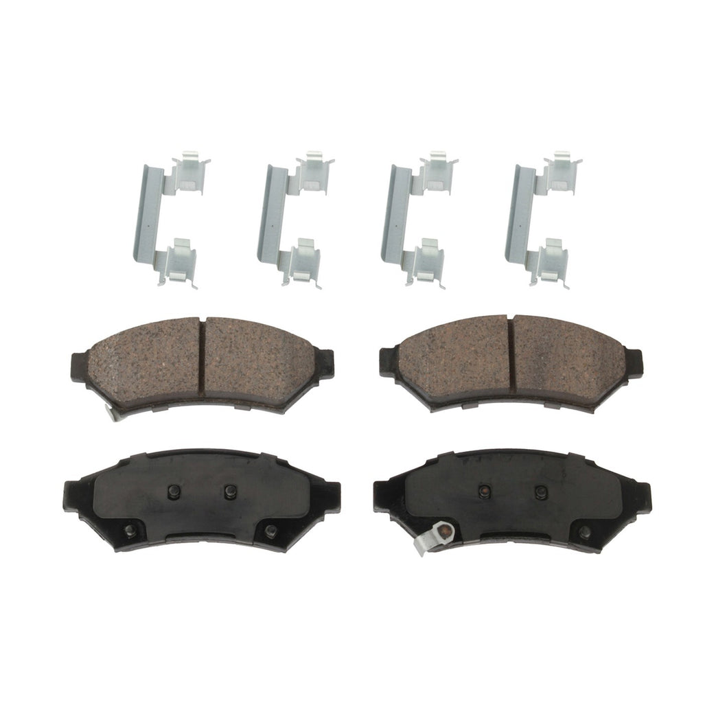Brake Pad Set for Pontiac Grand Prix (2004–2008) Front and Rear