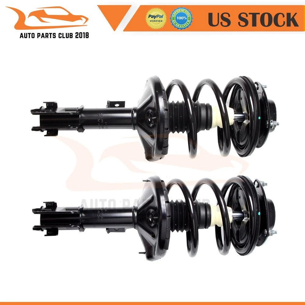 2Pcs Complete Struts Shocks with Springs for Mitsubishi Eclipse (2001–2005)