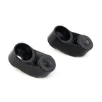 Black Short Front Turn Signal Mounts 39mm 49mm for Harley Sportster FXR