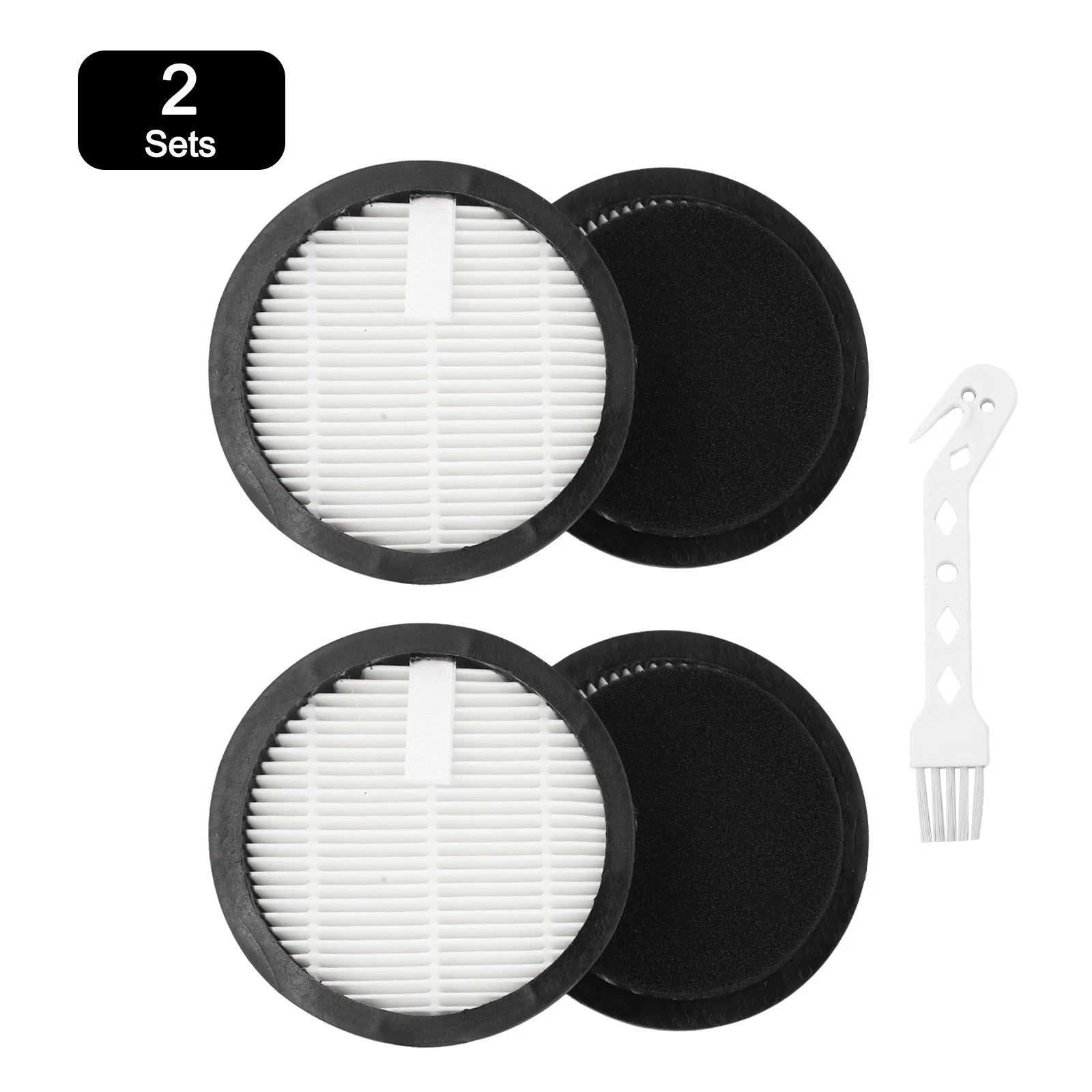 Set of 2 Hepa Filters and Sponge for Acevac11 Vacuum Cleaner
