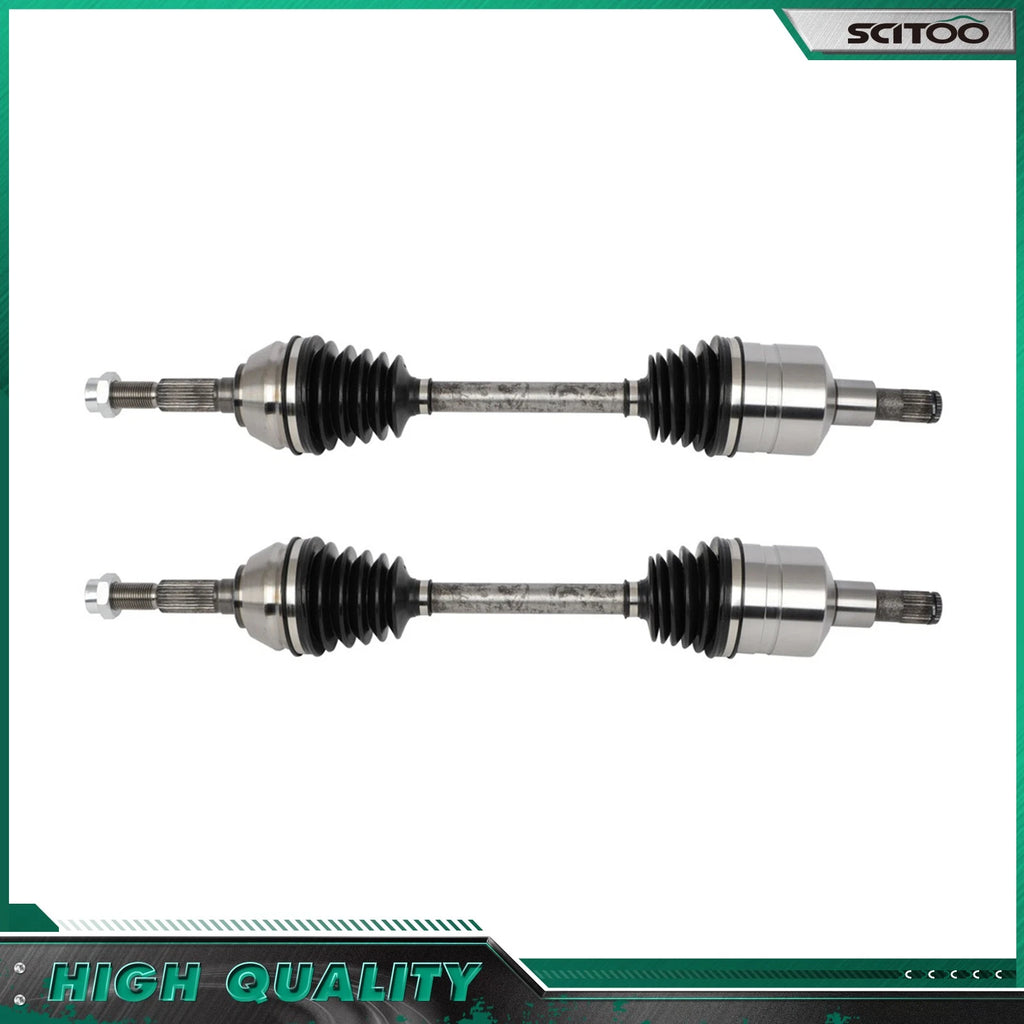 Set of 2 CV Axles for Chevrolet Trailblazer GMC Envoy 4.2L (2002–2009)