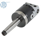 2" Boring Head with MT2 Shank & 9 Pcs 1/2" Shank Boring Bar Set