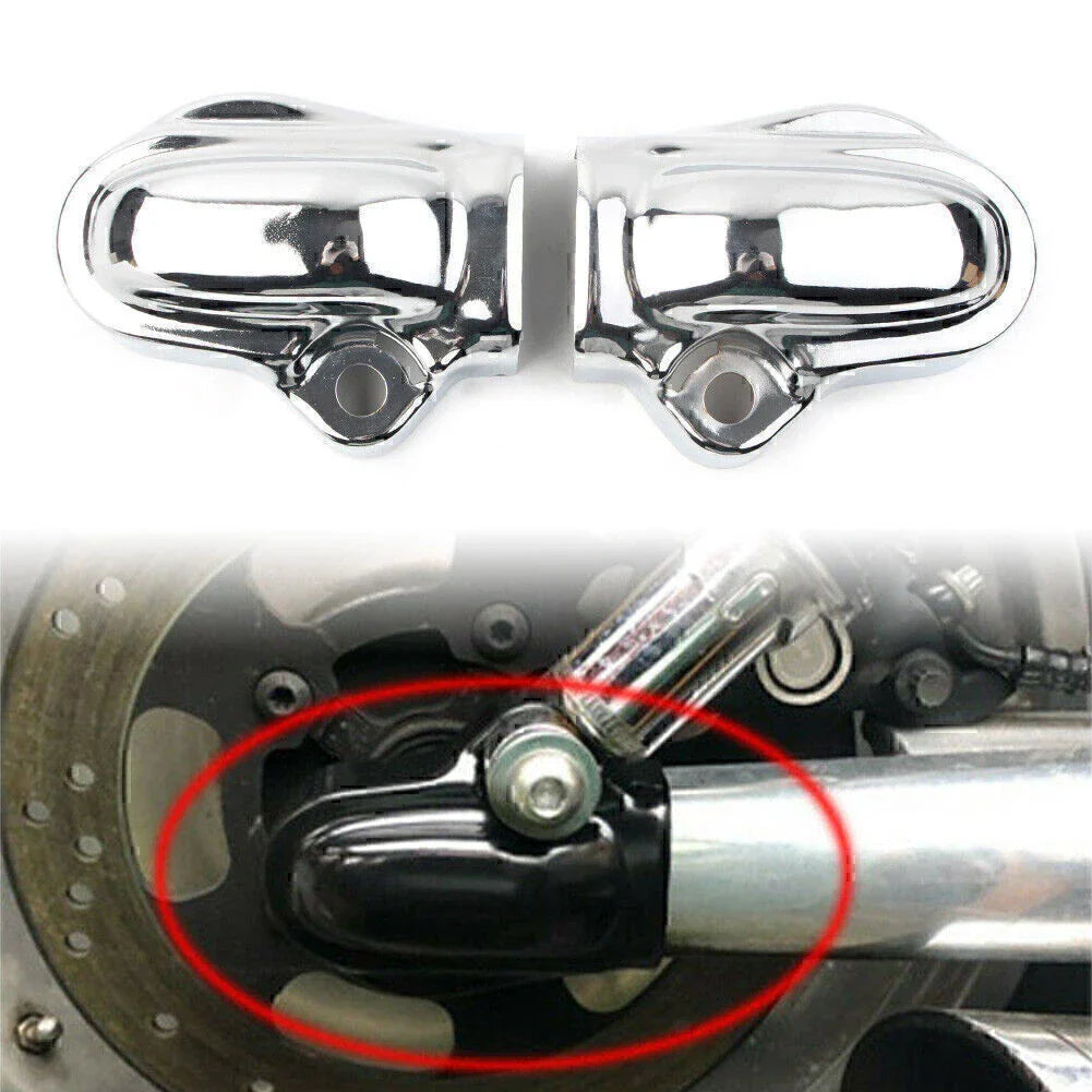 Bar & Shield Rear Axle Nut Covers for V-Rod VRSC Muscle VRSCF (2002-2017)