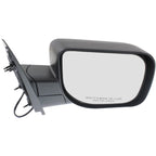 Power Mirror Set for Nissan Titan (2004–2015) Manual Folding Textured Black
