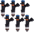 6PCS Fuel Injector 16600-7S000 for Nissan Pathfinder (2005–2010)