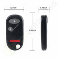 Keyless Entry Remote Fob for Honda Civic (2001–2005) NHVWB1U521