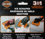 3X Ice Chipper Scraper for Harley Davidson Motorcycle (HD)