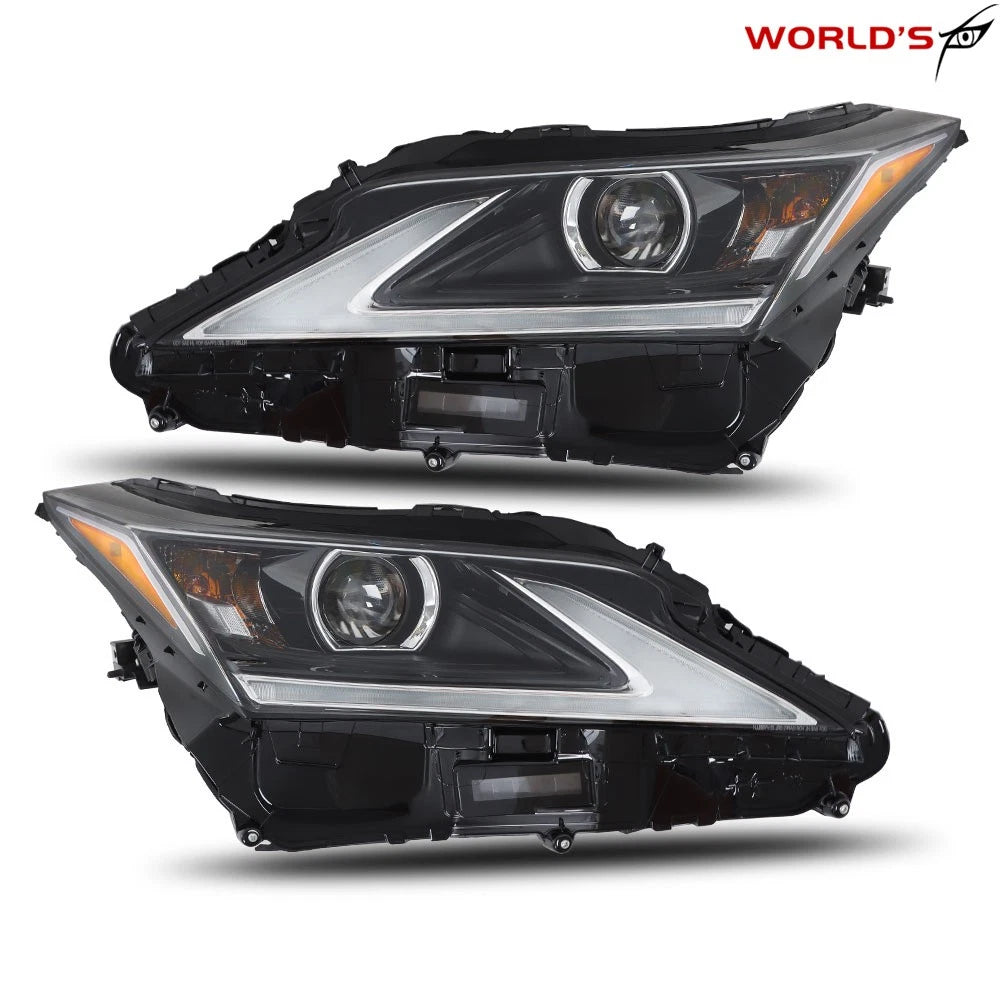 LED Headlight Set for Lexus RX350 RX450h (2016–2019) Projector Left+Right