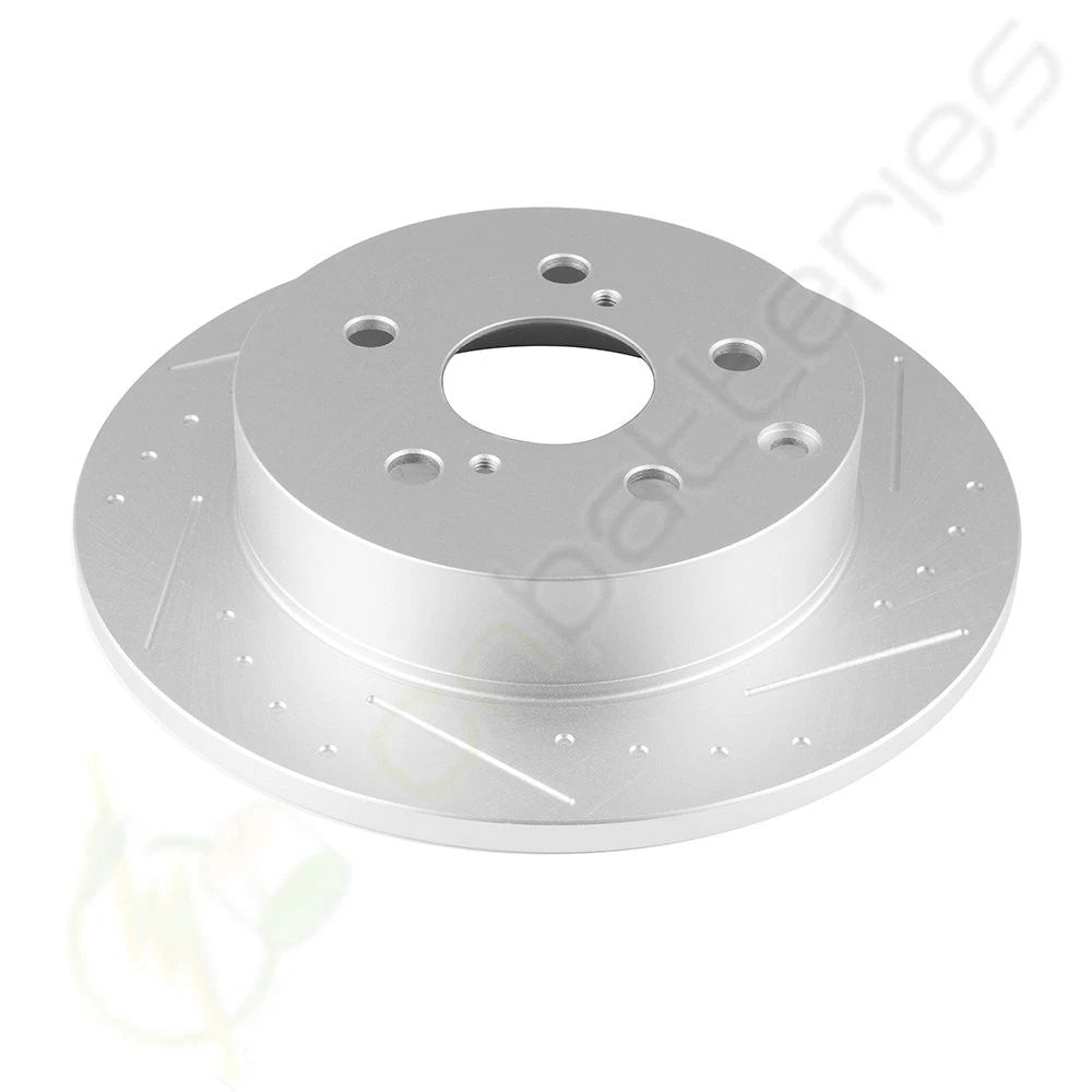 Rear Brake Discs Rotors for Toyota RAV4 LE XLE, Lexus HS250h (2010–2015)