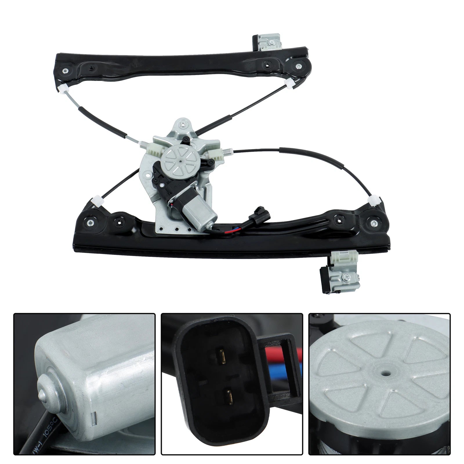 Front Right Power Window Regulator with Motor for Chevrolet Cruze (2011–2012)