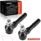 2X Front Outer Tie Rod End for Chevy Malibu (1997–2003) Buick Terraza (2005–2007)