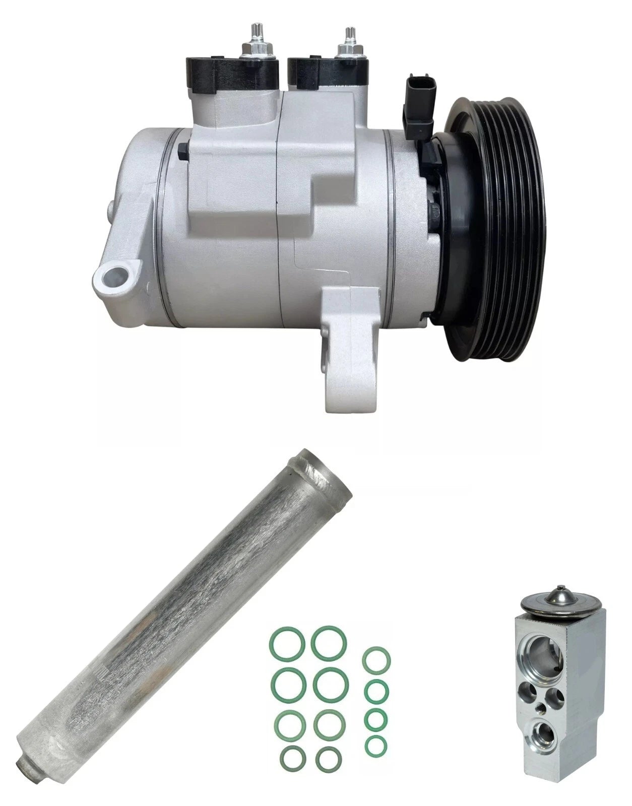 AC Compressor Kit Replacement for Jeep Liberty 3.7L V6 (2011–2012)