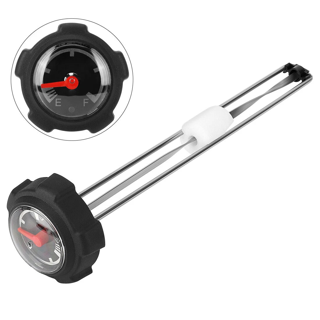 Fuel Tank Gas Cap with Gauge for Arctic Cat Snowmobile (Bearcat, Jag, Panther)
