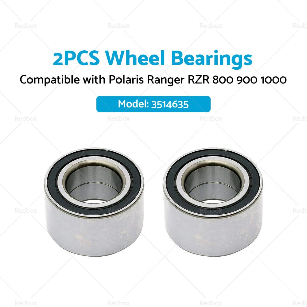 2X Wheel Bearing for Polaris RZR Ranger 800 XP 900 700 1000 (3514635)