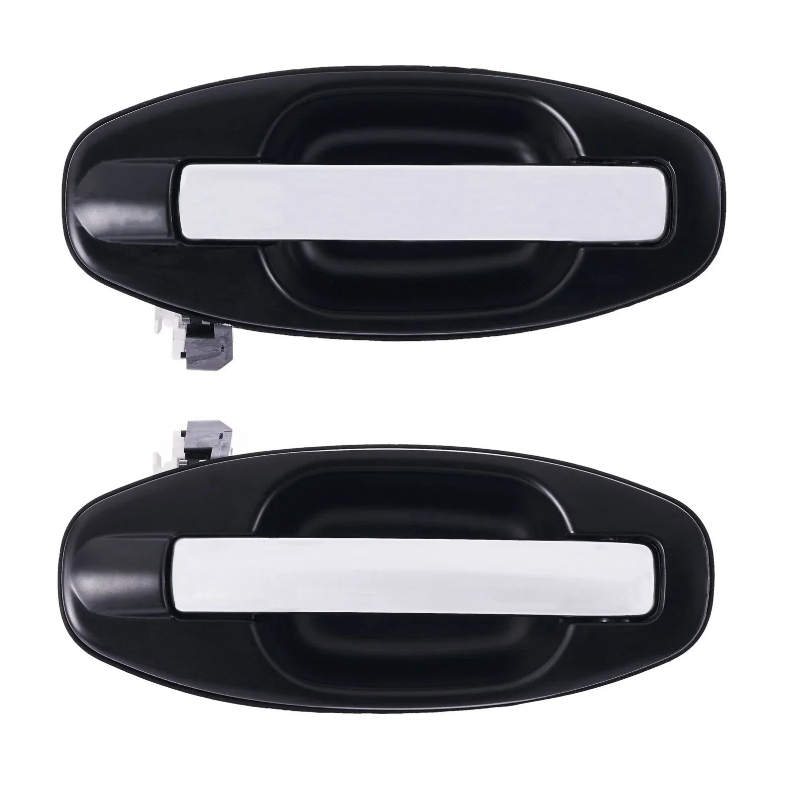 2 x Door Handle Outer Chrome REAR LEFT+RIGHT for Hyundai Santa Fe (2000–2005)