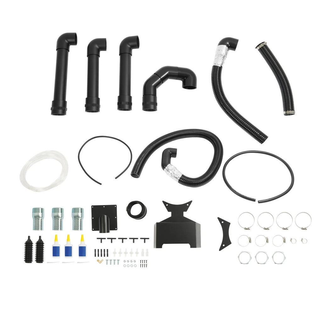Snorkel Kit for Kawasaki Teryx 750 2 Seater (2008) Black Plastic