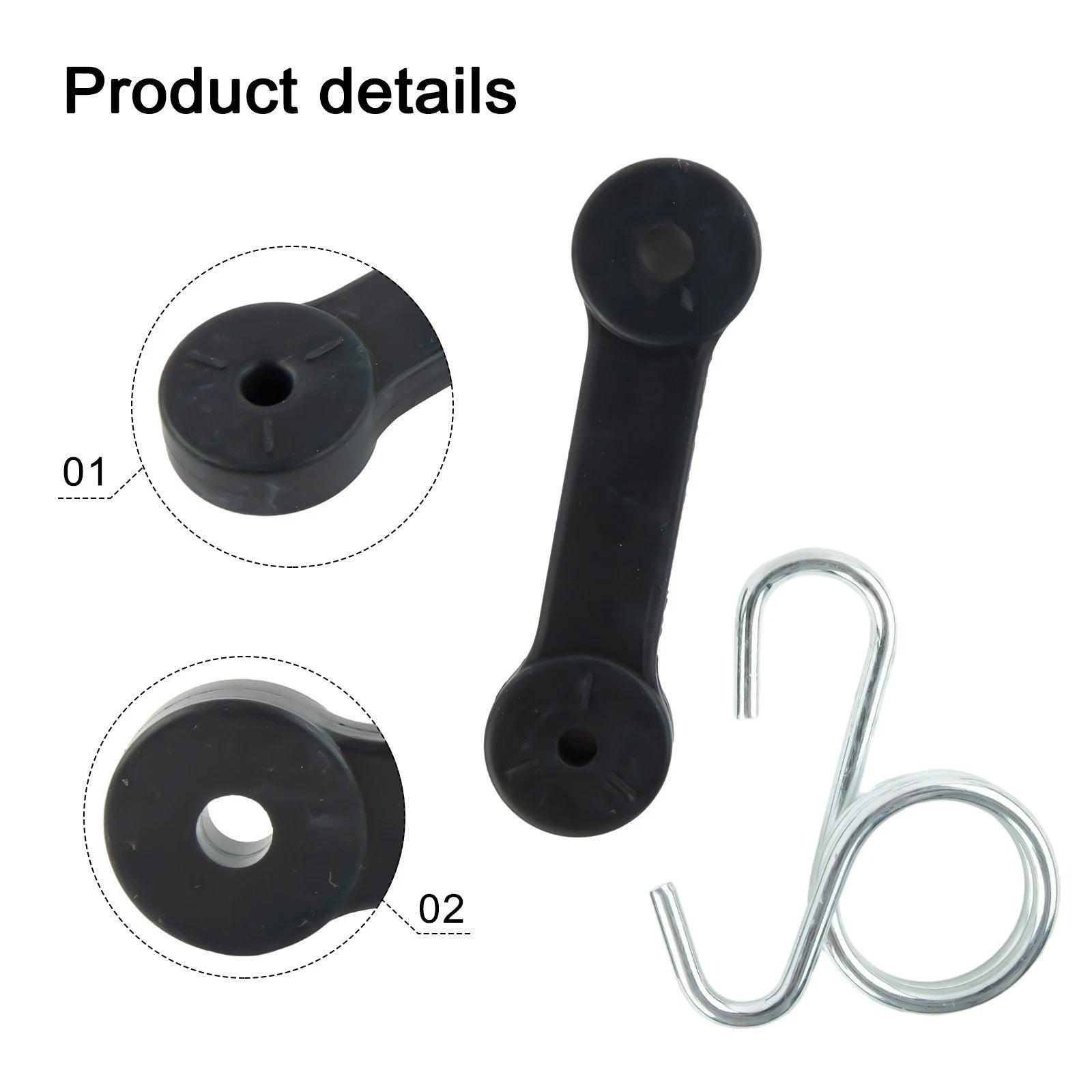 Set of 4 Latch Straps for Craftsman Lawn Tractor