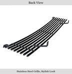 Stainless Black Billet Grille Insert for Nissan Frontier (1998-2000)