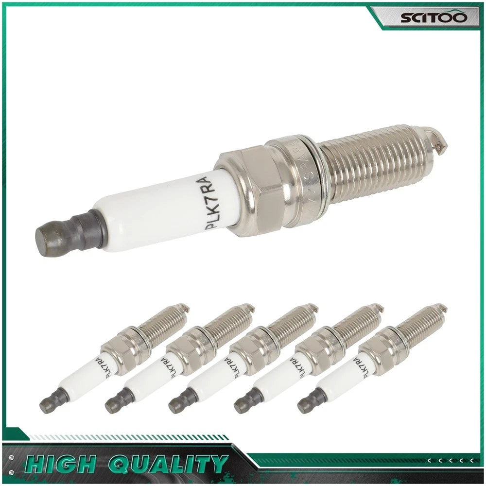 Set of 6 Iridium Spark Plugs for Mercedes-Benz C350 E350 ML350 SLK350 (2006–2011)