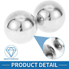 Set of 2 G40 Precision 31.8mm Steel Ball Bearings