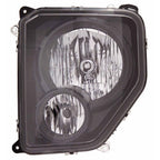 Replacement Driver Side Halogen Headlight Assembly w/Black Bezel