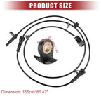 2 Pcs ABS Wheel Speed Sensor for Nissan Juke (2010–2019) No. 479101KA0A