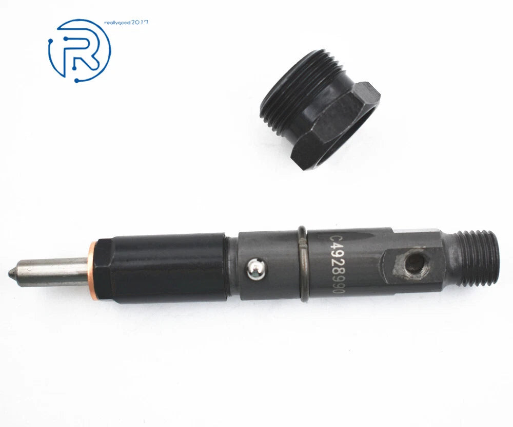 Set of 4 Diesel Fuel Injectors 4928990 for Cummins 4BT
