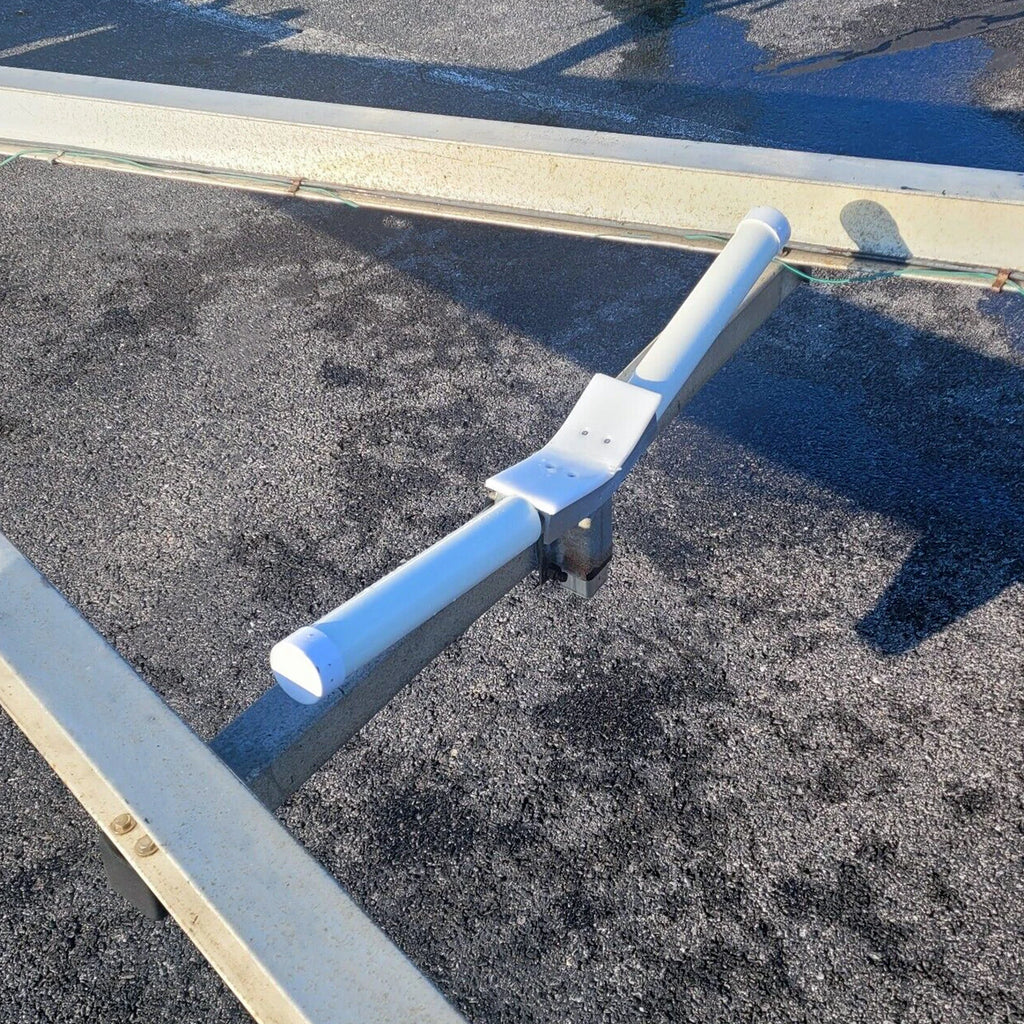 V-Guide for Boat Trailer 3" x 3" Bottom Cross Member Centering Support