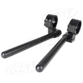 52mm Clip-On Handlebar Fork Tubes for Universal Motorcycles - 3 Colors