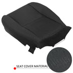 Driver Bottom Cloth Seat Cover for Chevy Silverado 1500 2500HD (2007–2014)