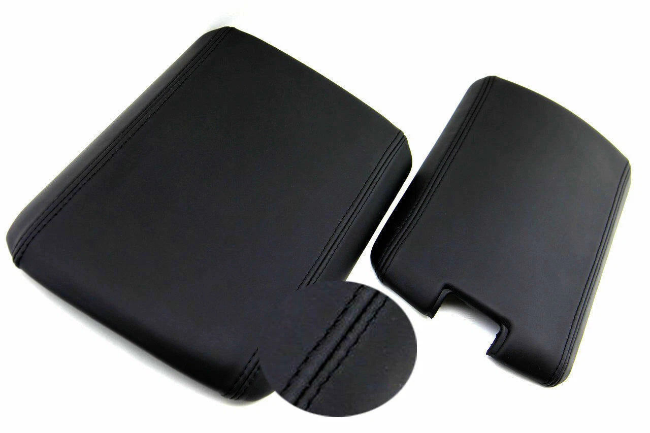 Center Console Lid Armrest for Mazda Miata RX-8 (2004–2008) Black PVC Leather