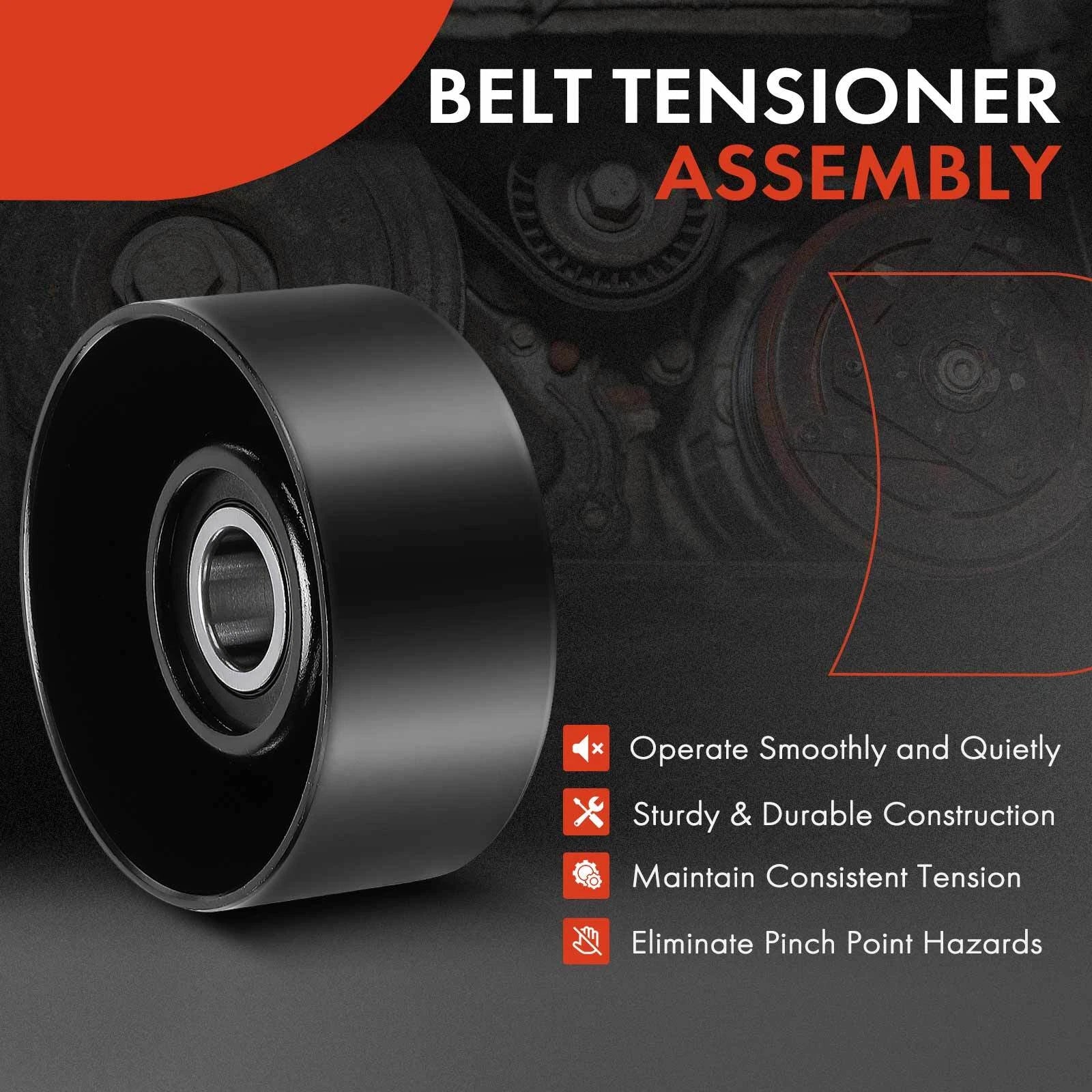Belt Tensioner Pulley for Ford Honda Element Jaguar XJ8 XJR Acura RSX (2003–2011)