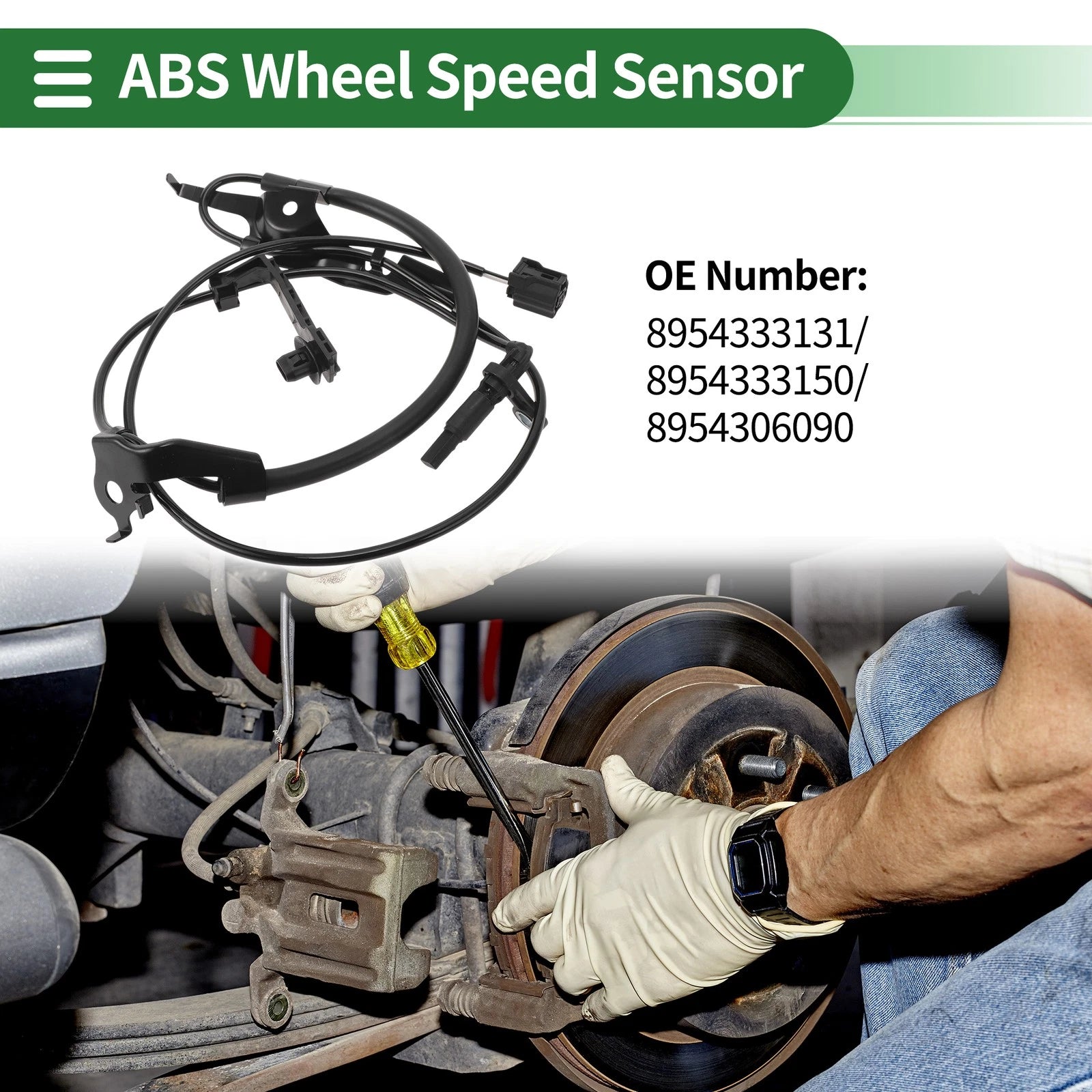 ABS Wheel Speed Sensor No. 8954333131 for Toyota Camry (2018–2019)