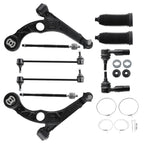 10x Front Lower Control Arms Sway Bar Tie Rods for Dodge Dart (2013–2016)