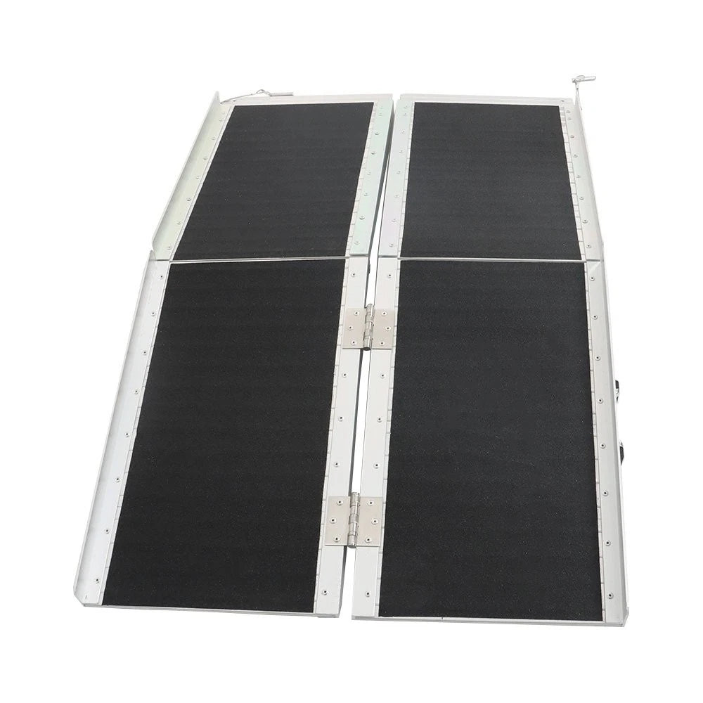 Aluminum Motorcycle Loading Ramp 6' x 9.8' for Motorcycles (1PC)