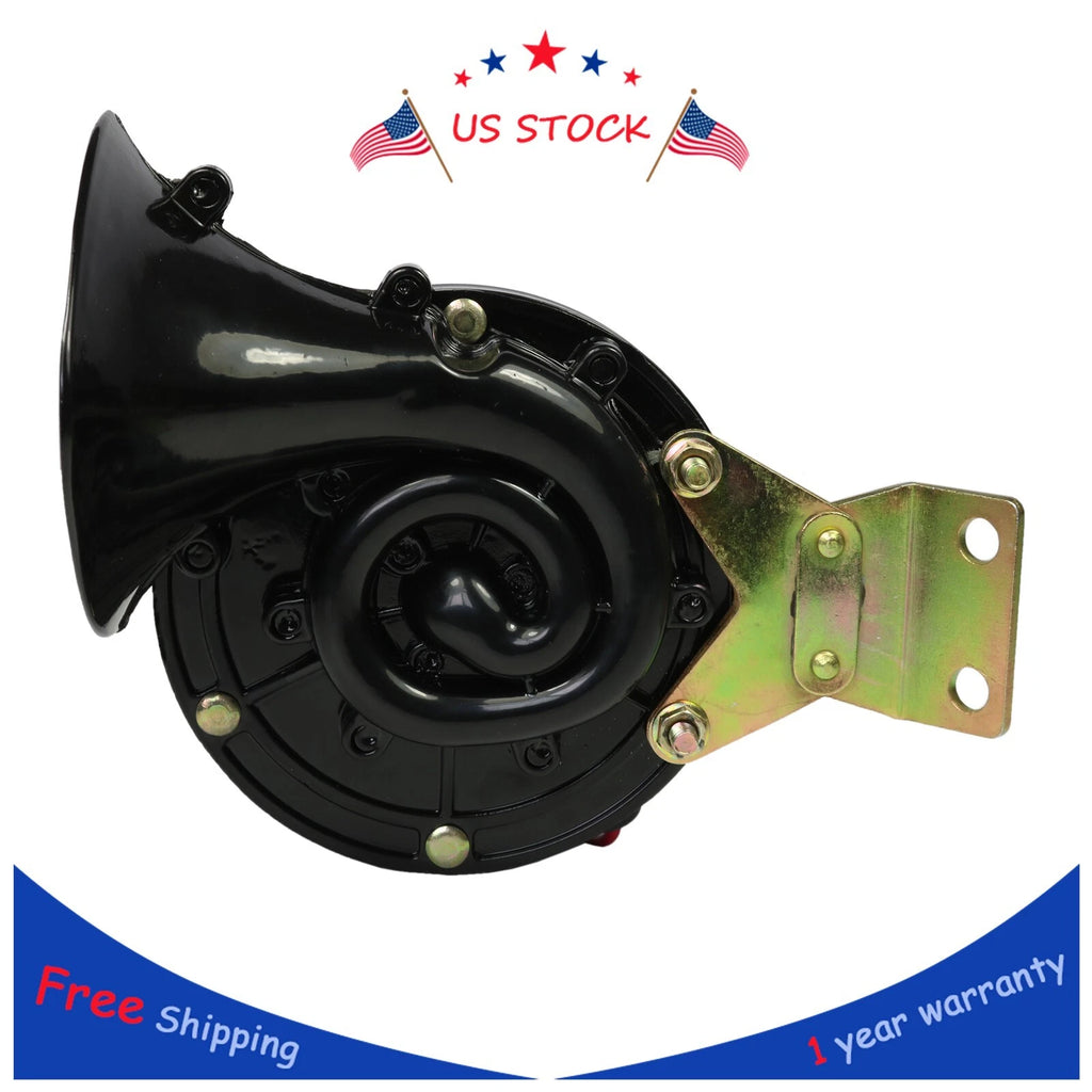 12V Electric Snail Air Horn for Car Motorcycle Truck Boat (Universal)