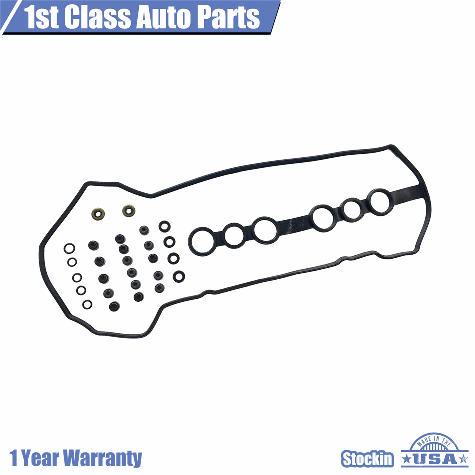 Cylinder Head Gasket Set with 10 Bolts for Pontiac Toyota 1.8L